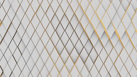 papel tapiz vivo: azulejos de diamante blanco ondulado turbulento sobre un fondo amarillo claro