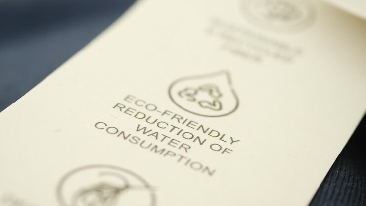 Eco-Friendly Water Conservation Tag