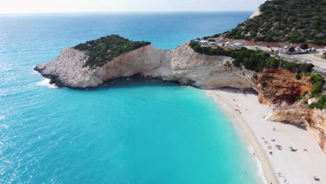 Porto-Katsiki-beach-is-a-remarkable-tourist-destination-in-western-Greece