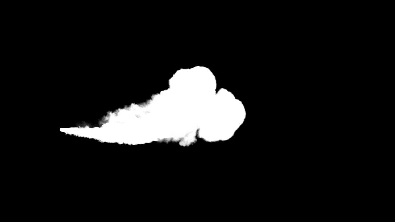 불꽃 던지기 이나 불을 는 스프레이 불꽃과 같은 애니메이션 현실적인 불의 흐름. 검은색에 고립 된 알파 매트와 함께 클립.