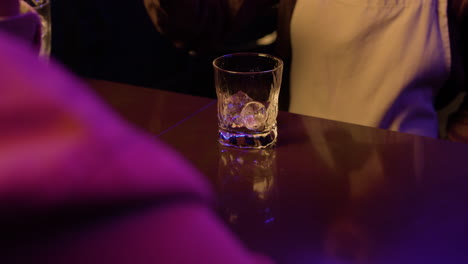 bartender preparing cocktail