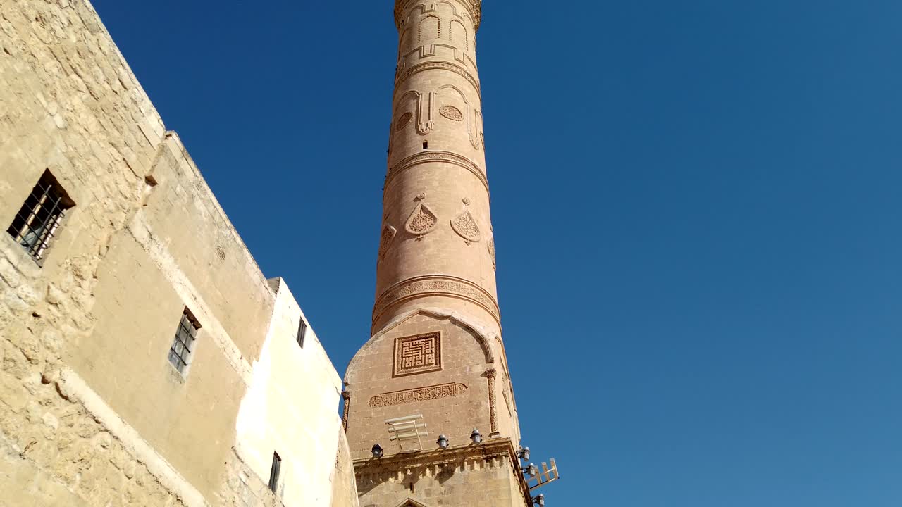 ulu cami, también conocida como la gran mezquita de mardin con un solo minarete, mardin, turquía