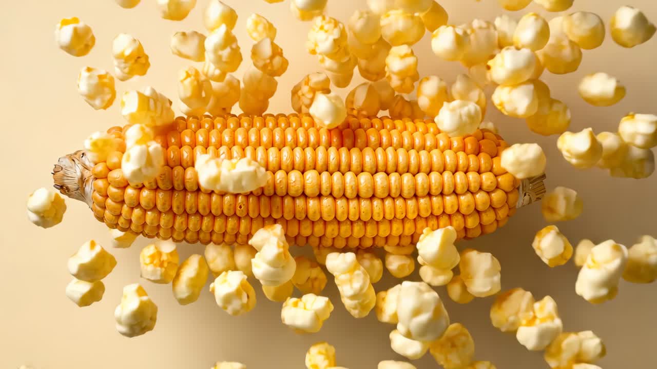 Corn and Popcorn Still Life
