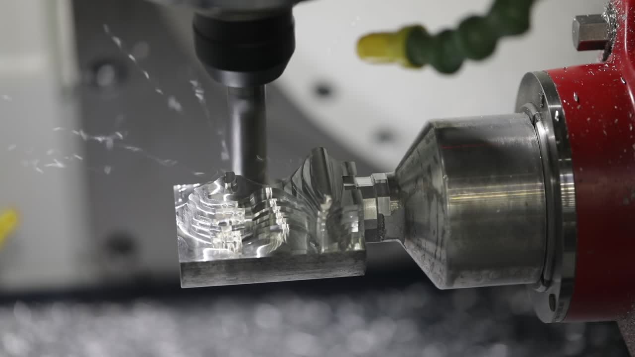 macchina di fresatura cnc per la lavorazione dei metalli.