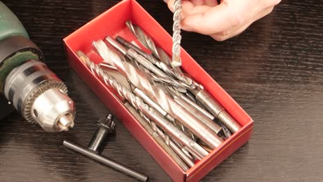 revision and choice of drill bits