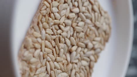 sunflower seed crackers on a plate