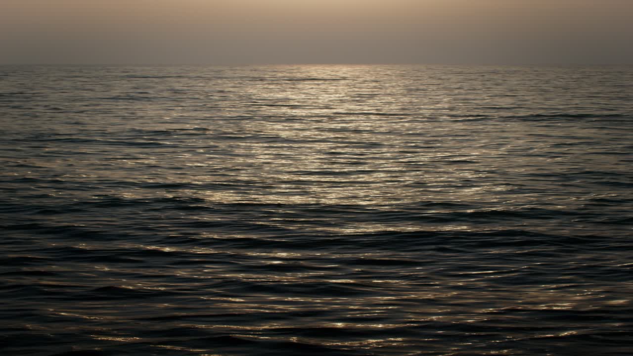 Sunset over a Calm Sea