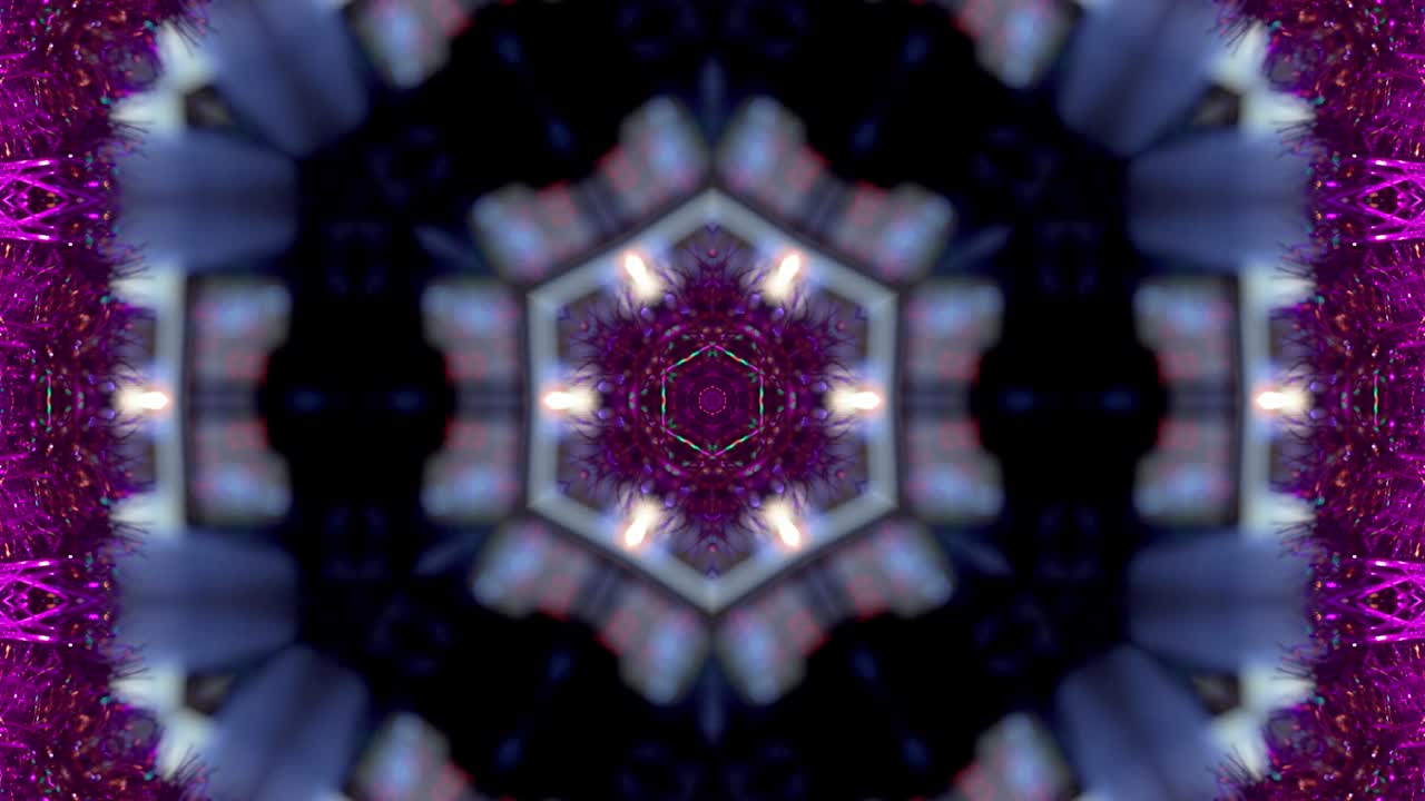 año nuevo abstracción caleidoscopio