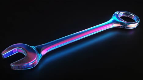 glowing wrench