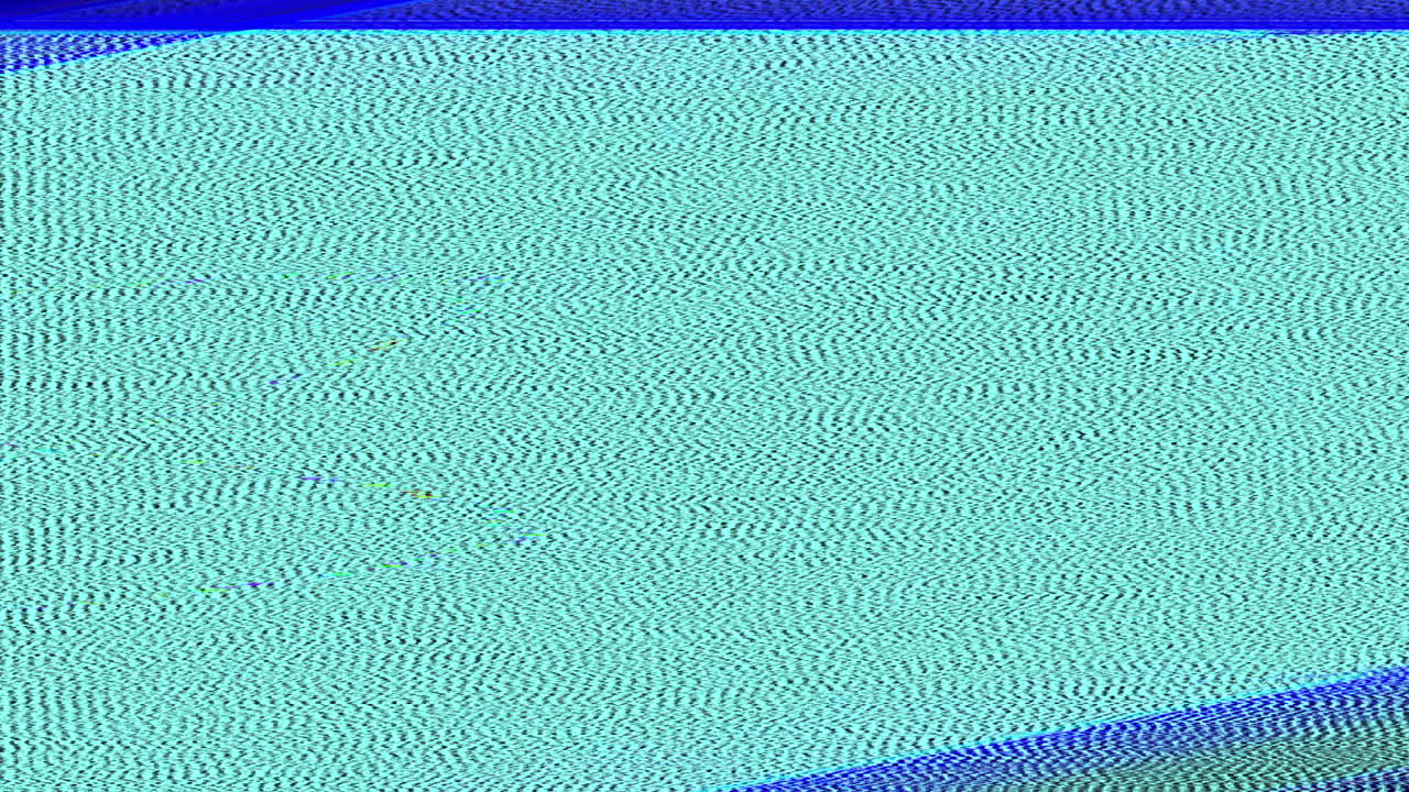 Abstract Digital Noise Glitch Transition with Flickering Lines