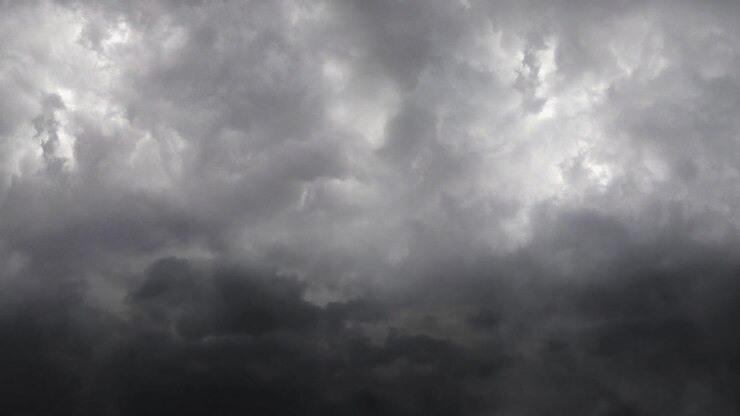 thunderstorm clouds and lightning 4k