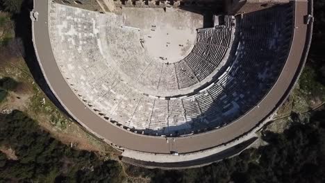 Aspendos-was-an-ancient-city-in-Pamphylia,-Asia-Minor,-located-about-40-km-east-of-the-modern-city-of-Antalya,-Turkey