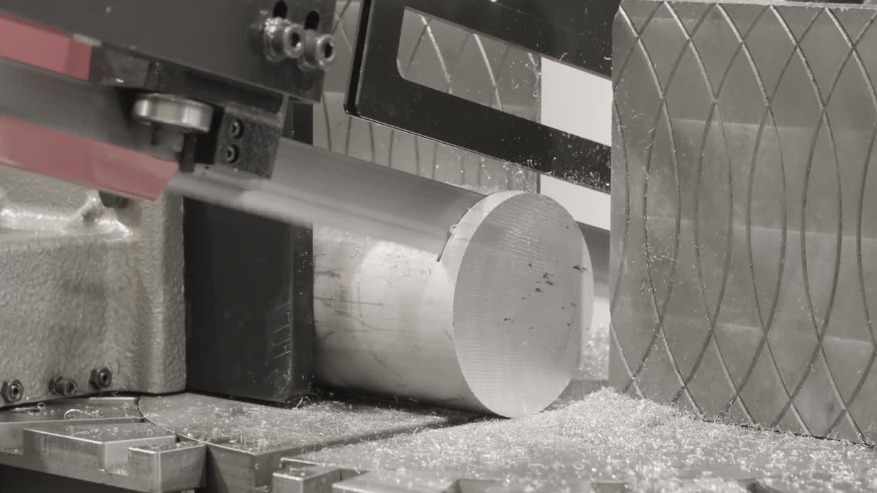 pieza de trabajo metálica de sierra automática de sierra de banda, antecedentes del concepto industrial