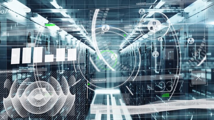 Animation of diverse data processing over servers