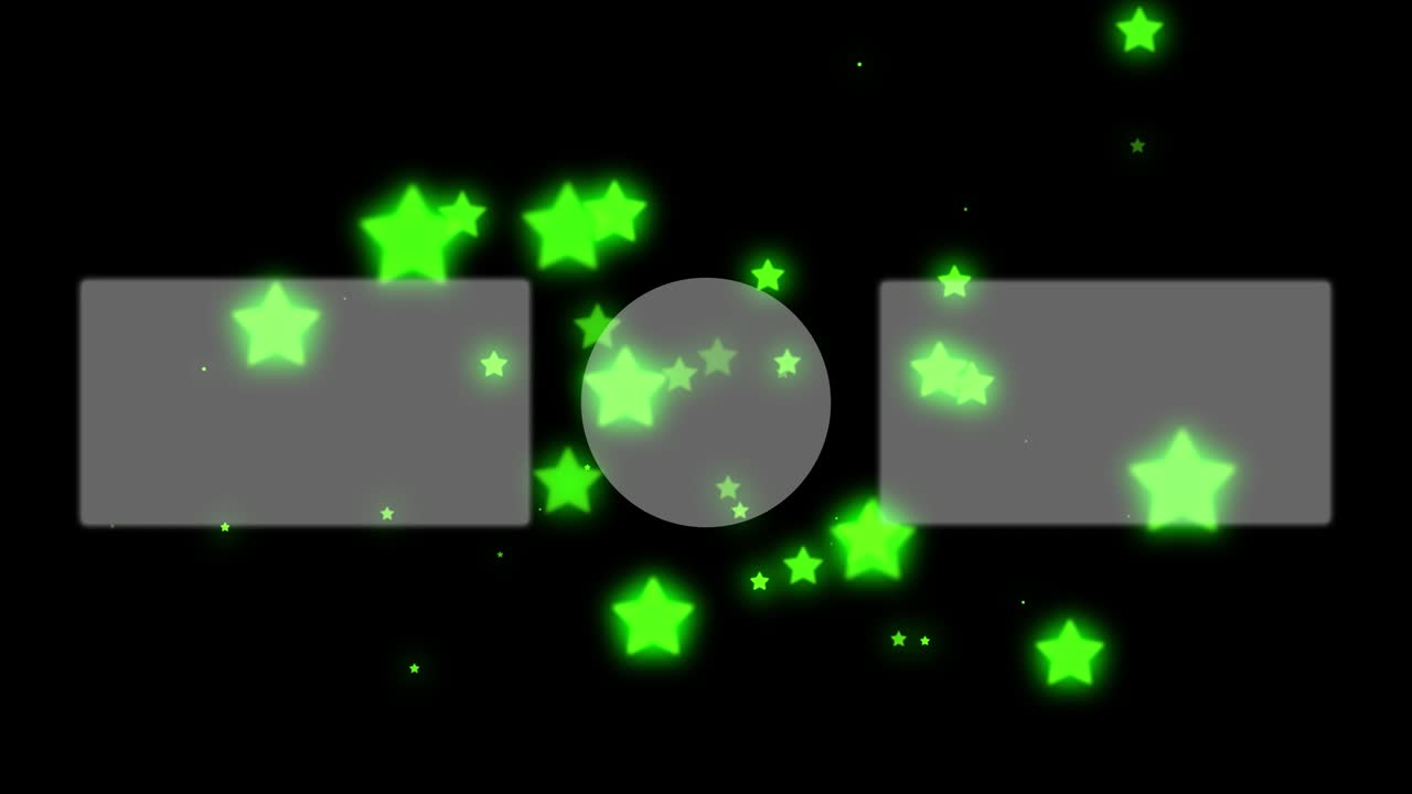 객체 조명 엔드 카드 엔딩 스크린 모션 그래픽