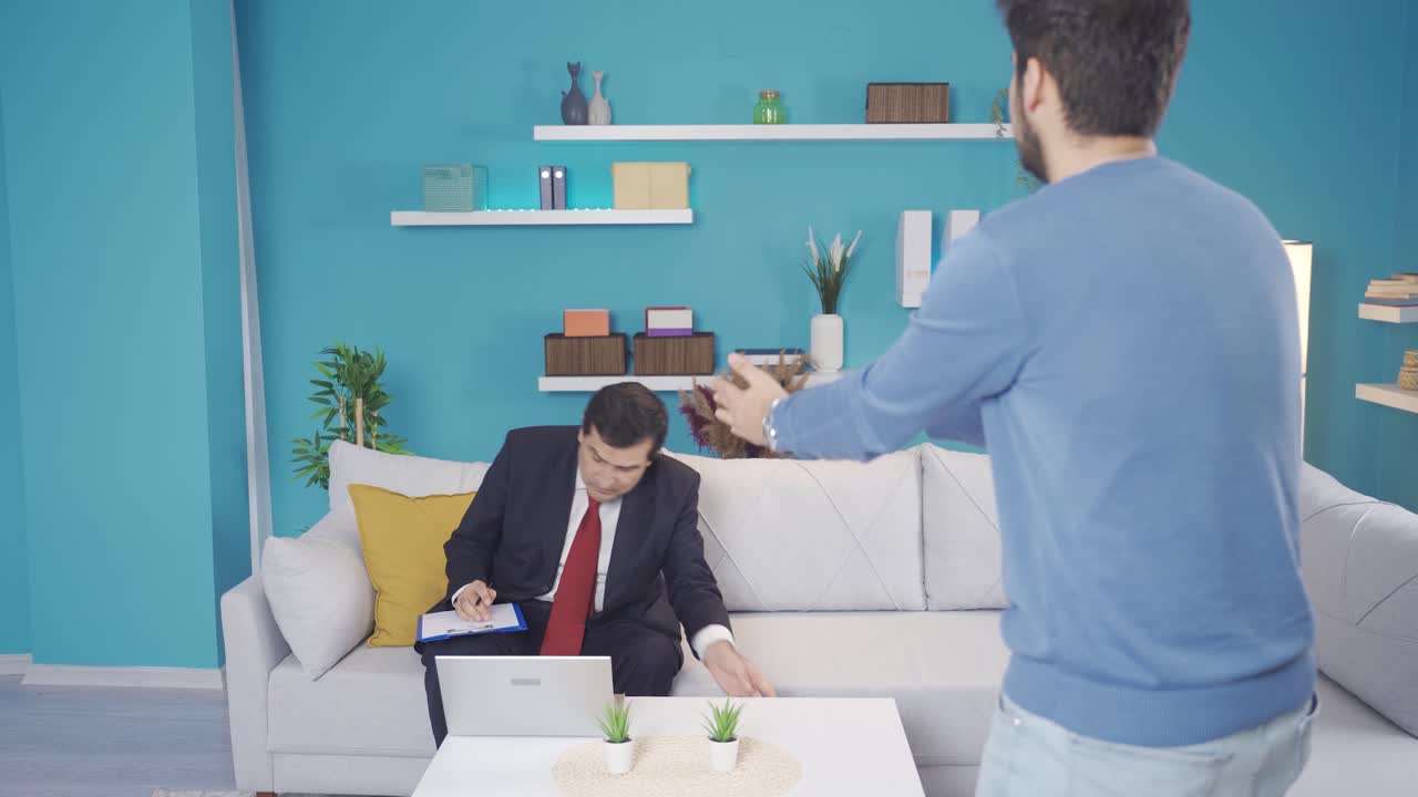 The bailiff confiscates some of the debtor's property in order to collect it.