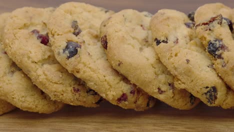 truck shot of pile a delicious tasty recipe apple cookies homemade isolated on wooden table