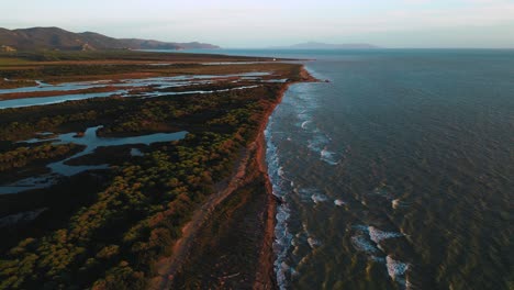 Parque-Nacional-Maremma-En-Toscana,-Italia