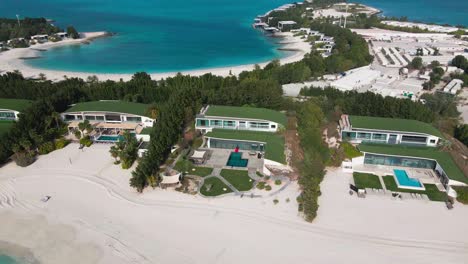 luxury beachfront villas with swimming pools