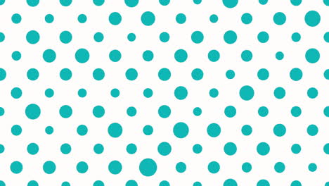 blue dots seamless geometric pattern