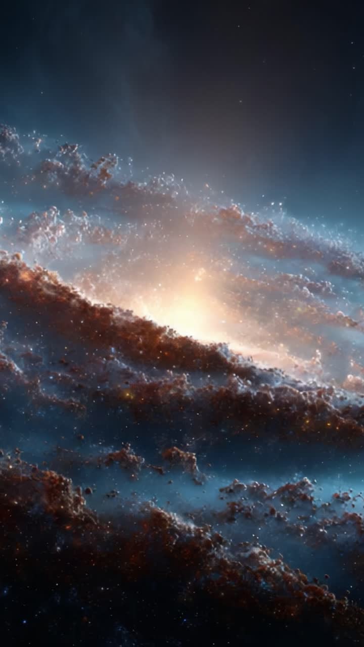 A Stunning Celestial Display: The Dramatic Evolution of Cosmic Clouds Illuminated by a Brilliant Starburst in the Depths of Space