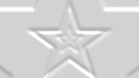 abstract star looped 3d abstract background. shallow depth of field animation. magic digital space. macro shot 3d motion graphics.