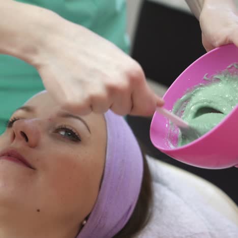 día de spa de la mujer hermosa