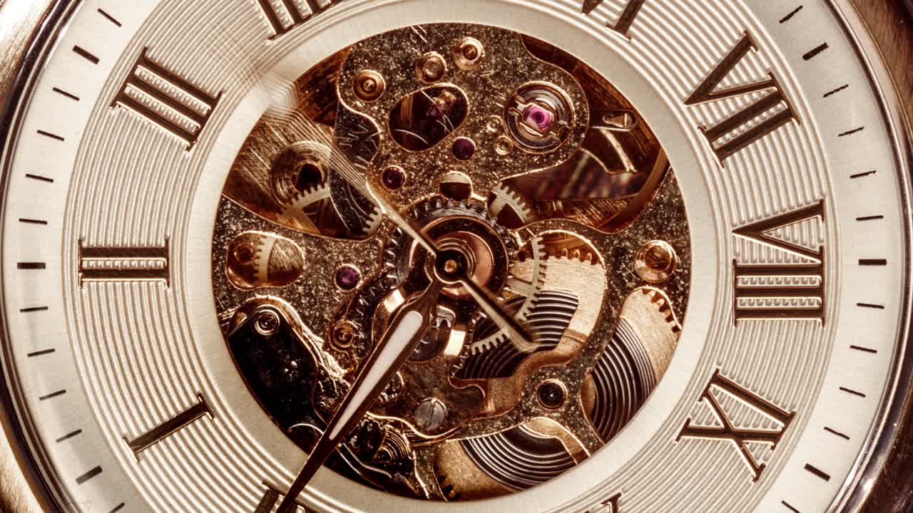 reloj espiral pista del tiempo