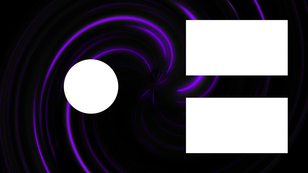 vórtice de neón tarjeta de finalización pantalla de finalización gráficos de movimiento