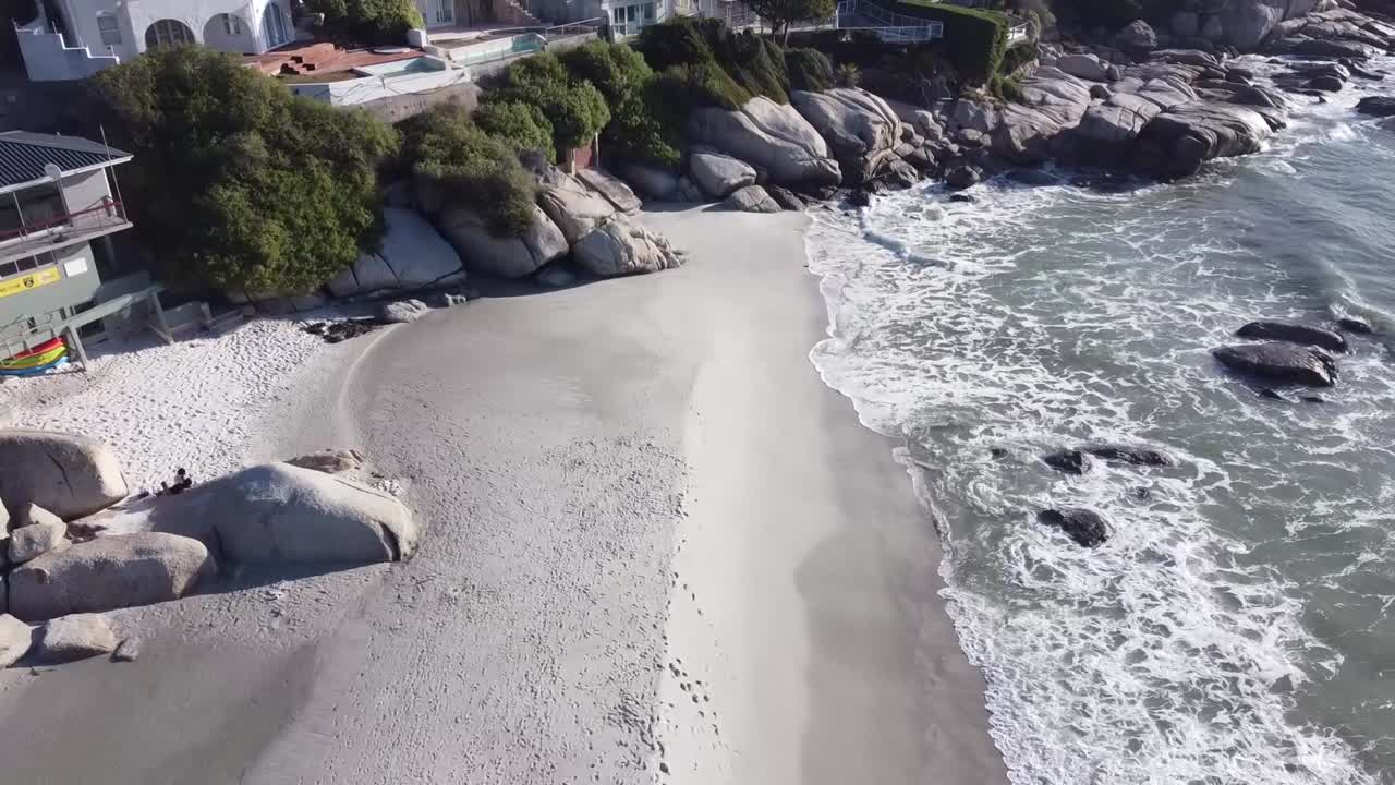 Vista aerea di Clifton Beach a Città del Capo.