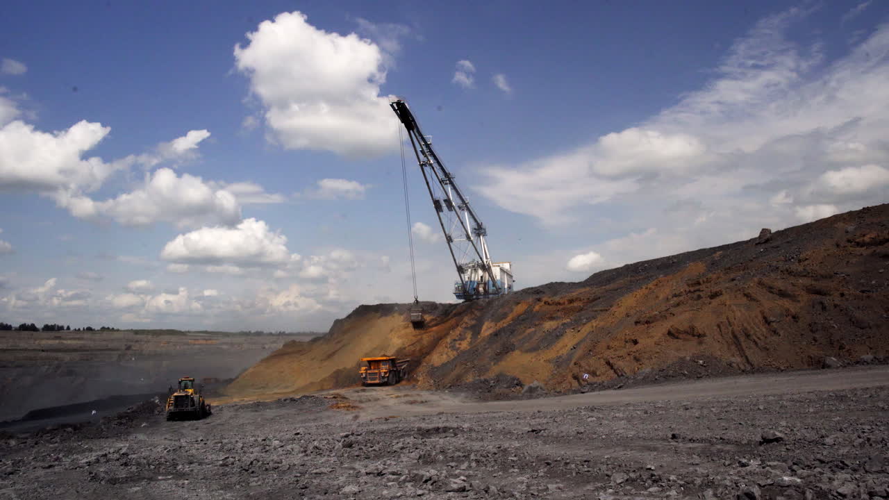 operación de minería de carbón