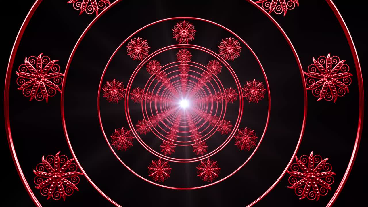 el pasillo forma un bucle.