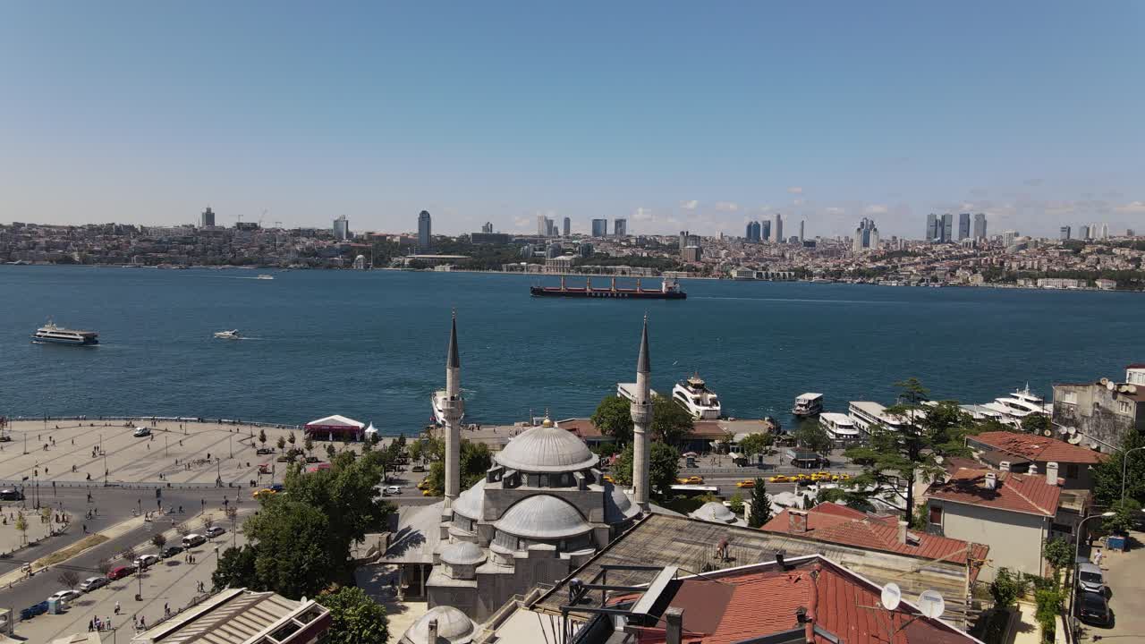 mezquita mihrimahsultan estambul vista aérea