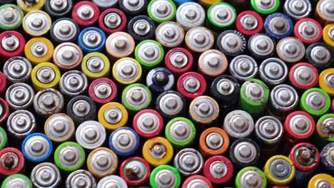 used batteries from different manufacturers used batteries from different manufacturers waste collection and recycling high danger for the environment batteries background