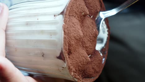 tiramisu in a glass