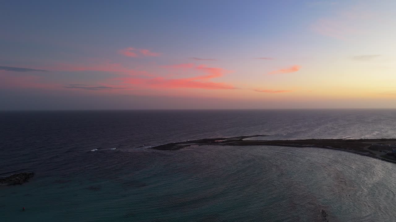 Sunset in June from Baby Beach in Aruba