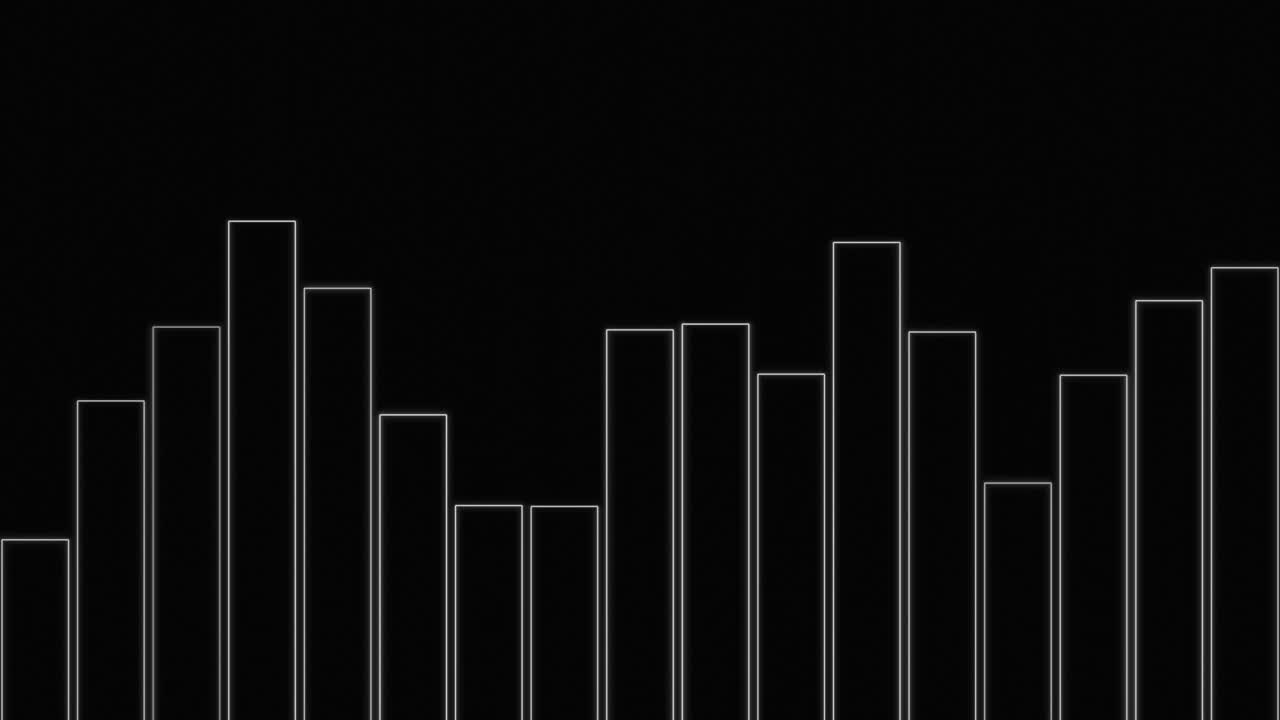 visualización de audio abstracto