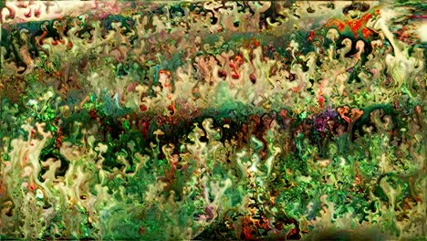 colores abstractos extendiendo pintura girando. increíble fondo orgánico para efectos visuales y gráficos en movimiento.