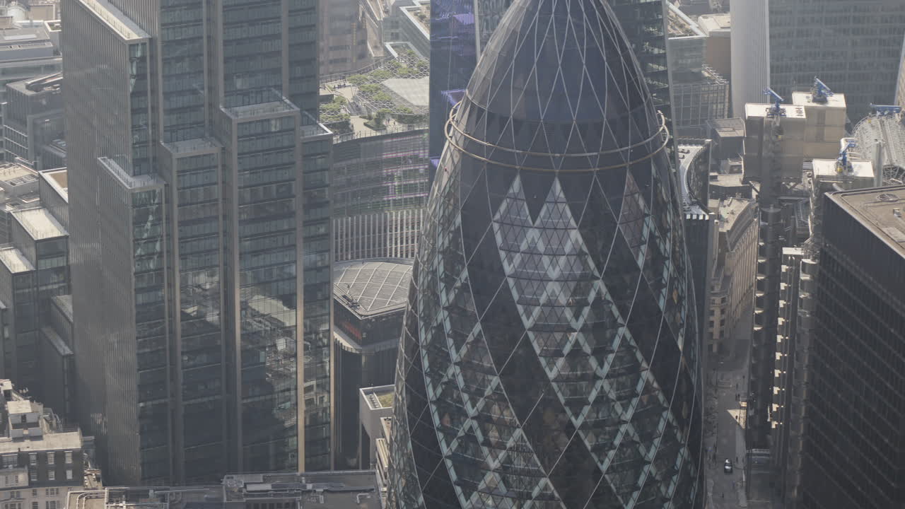 View of the Gherkin in London