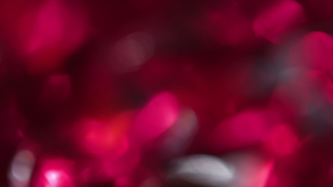 la rotación de los círculos bokeh en el sentido de las agujas del reloj