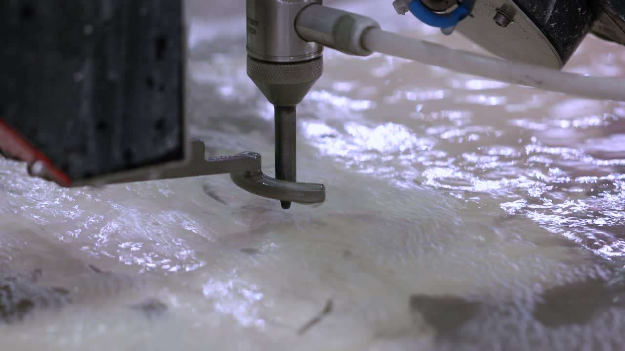 cnc 워터 제트 절단 기계