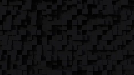 black cubes abstract surface