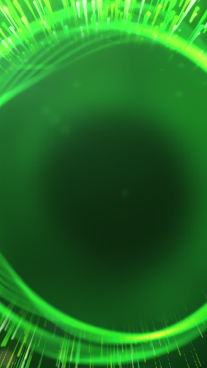 fondo circular abstracto verde