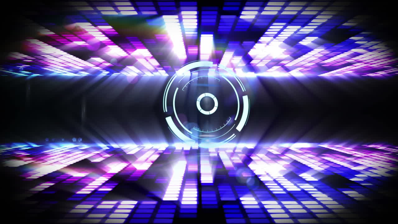 animación del texto de la lucha sobre rastros de luz