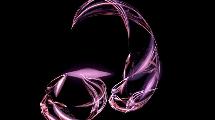 Sfondo astratto in movimento con motivo a rete rosa chiaro
