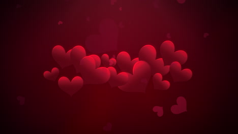 Animation-closeup-motion-romantic-hearts-on-Valentines-day-30