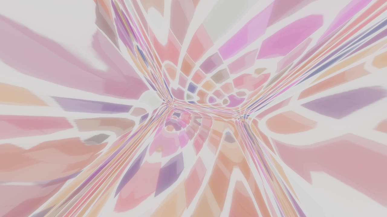 colorido y suave infinito o movimiento de bucle sin costuras abstracto.