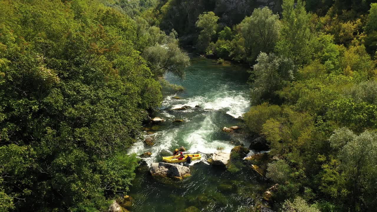 Una bella ripresa da un drone