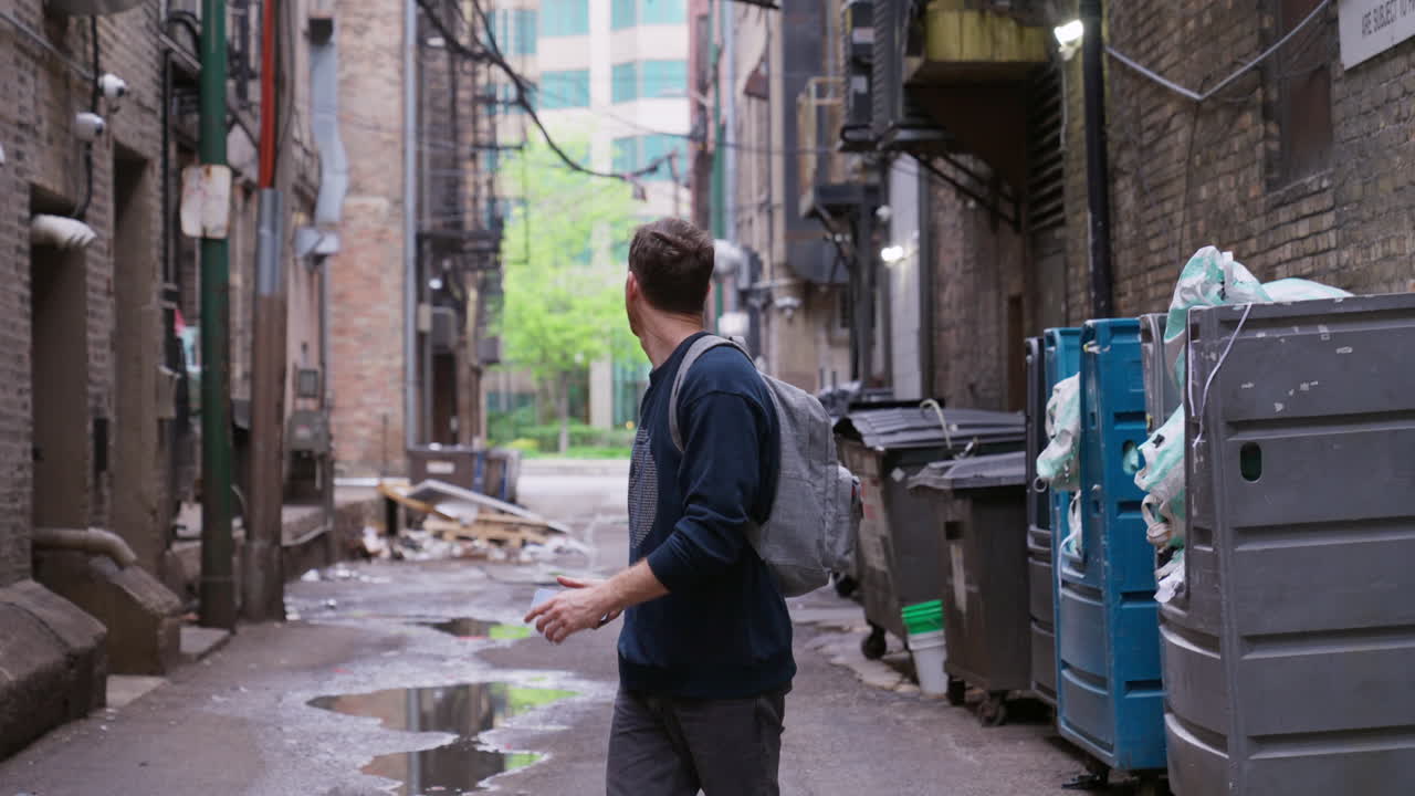 뉴욕을 돌아다니는 관광객