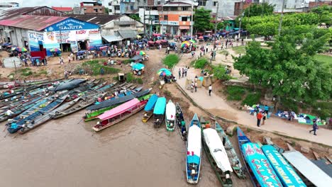 lancha boats express transporttion and fishing in peru, pacalpa